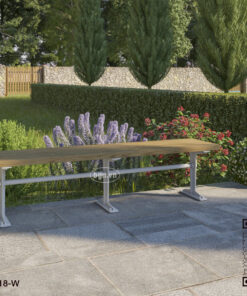 Ghế Công Viên Nhôm Đúc PB-14-WP18