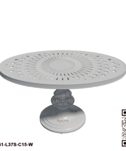 Bàn Nhôm Elip 1005×610 mm