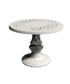 Bàn Nhôm Tròn Chân Trụ 95 cm