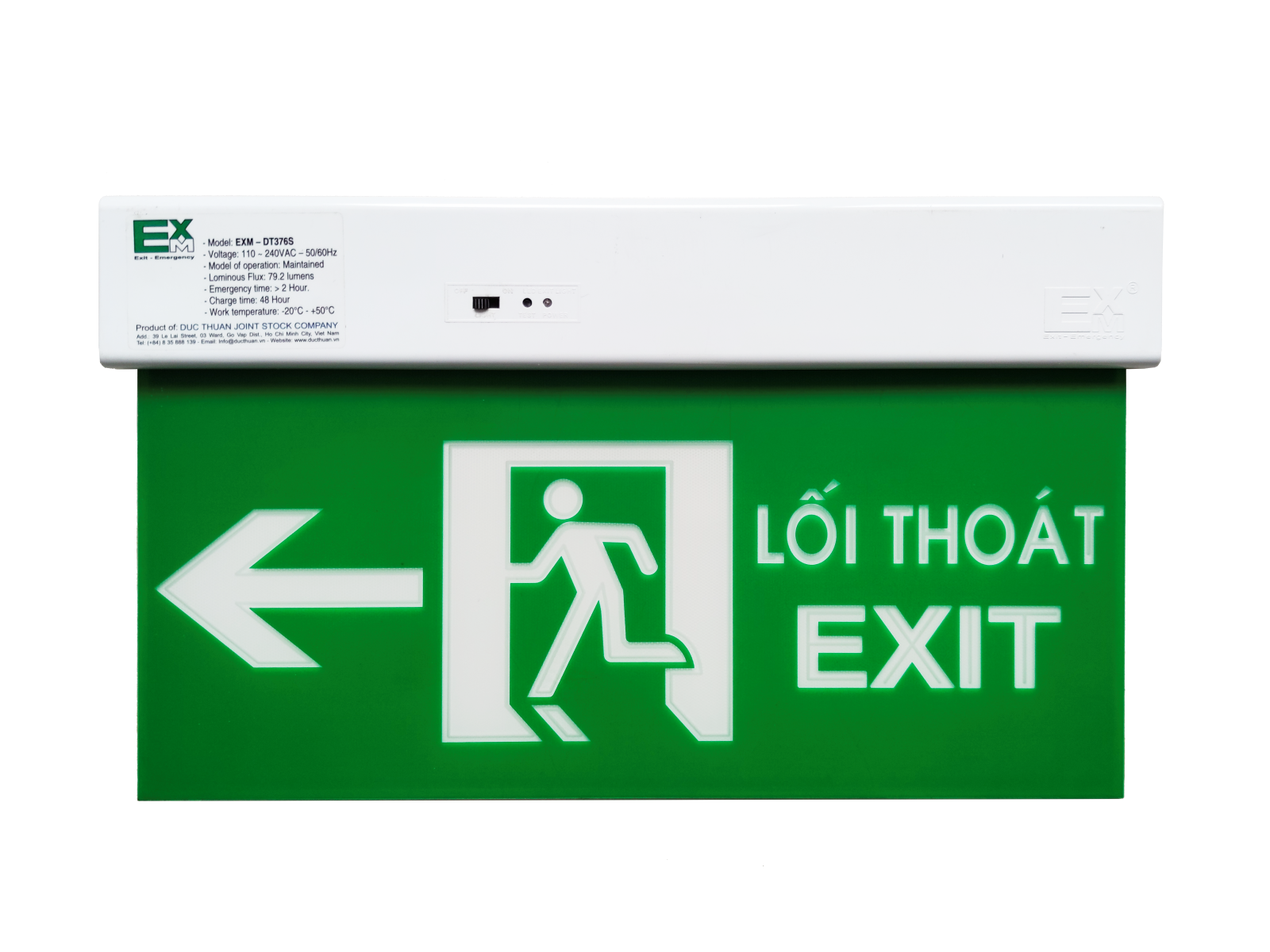 Đèn Chỉ Dẫn Thoát Nạn EXM-2